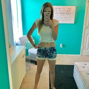 Swimsuit Coverup Shorts- Sheer